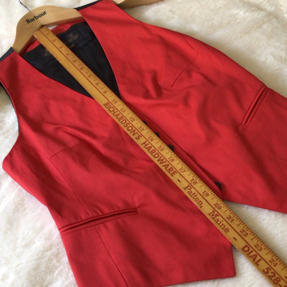 Barbour Women's Scarlet Waistcoat Vest 8 - Picture 8 of 12